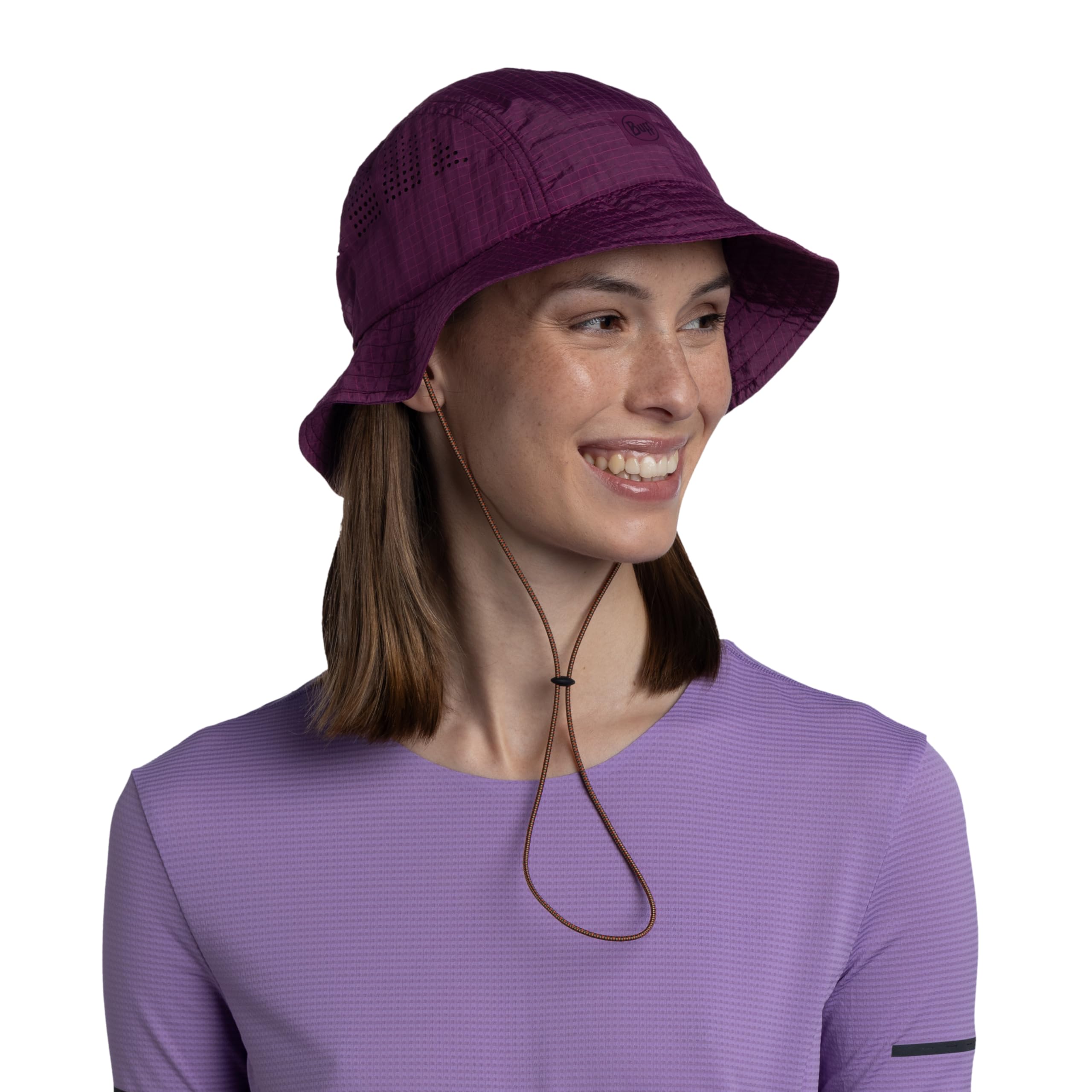 BUFF Go Bucket Hat Purplish Unisex Dorosły Rozmiar L/XL, Fioletowy, L
