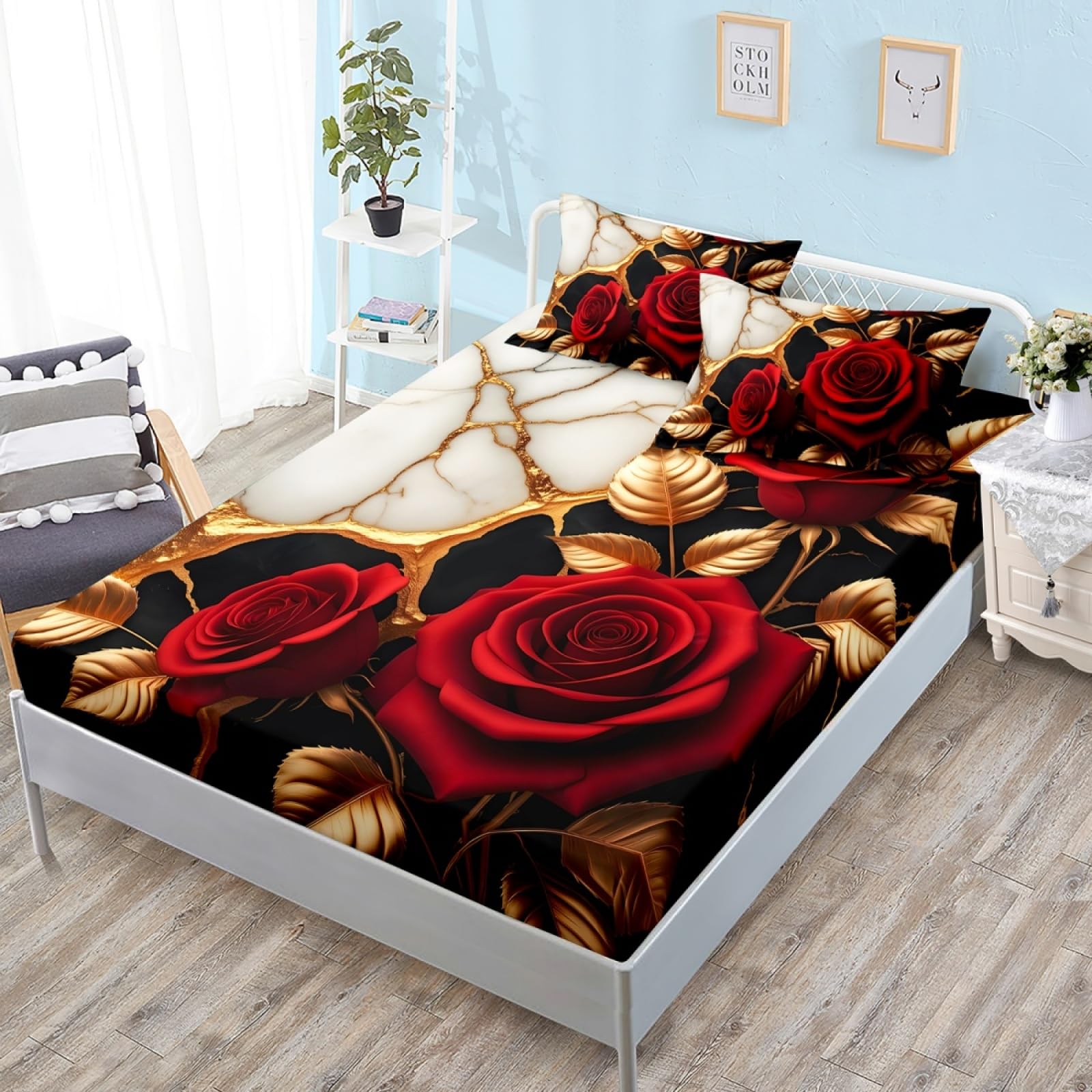 King Size Fitted Sheets Deep Fitted King Size Sheet Bedsheet 30cm Deep