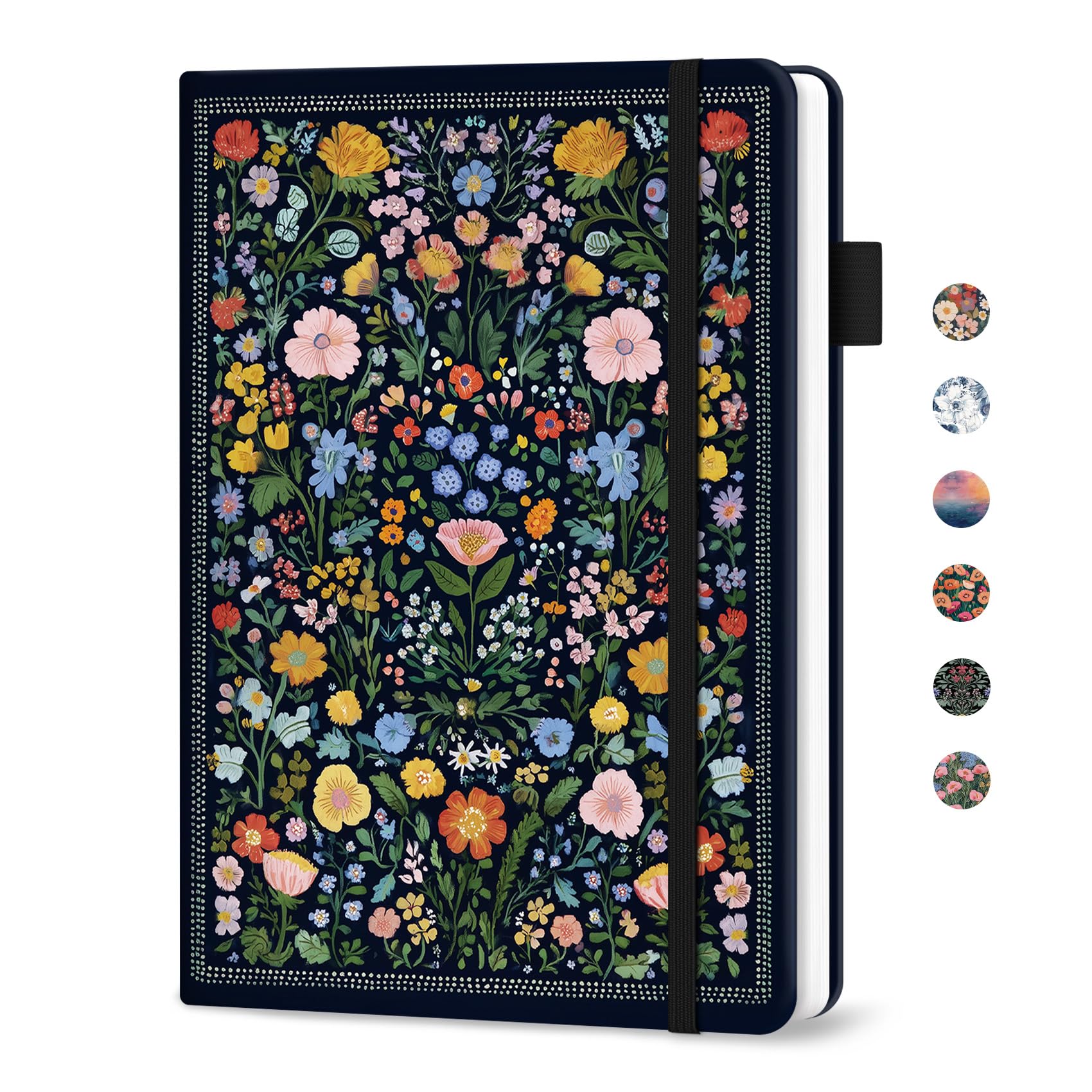 Taja Password Keeper Book with Alphabetical Tabs, Small Password Books for Seniors, Password Notebook for Internet Website Address Log in Detail, Password Logbook with Colorful Designs - Garden of