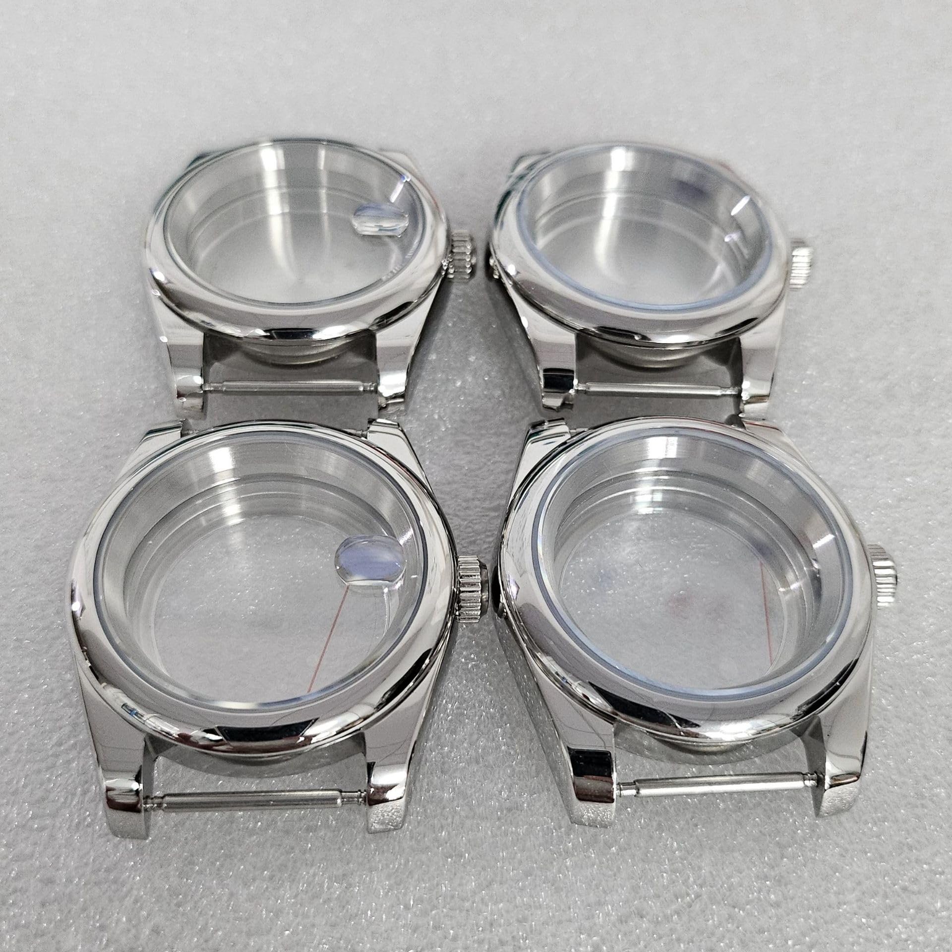 Klasyczna Wymienna Koperta Zegarka 20mm Uszy, Zestaw Modyfikacyjny Bezel Tarcza do Mechanizmów NH35/NH36