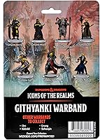Vista 3 de Dungeons & Dragons D&D Icons of The Realms: Githyanki Warband - 7 Pre-Painted Figure Set, RPG Miniatures