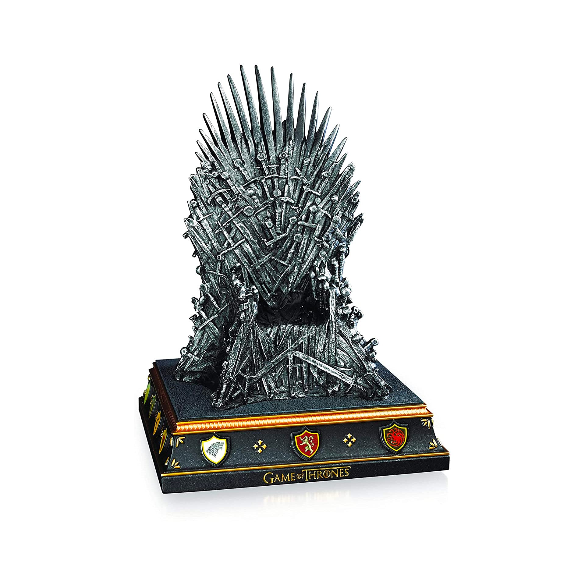 The Noble Collection Game Of Thrones Iron Throne Bookend 7.5in (28cm
