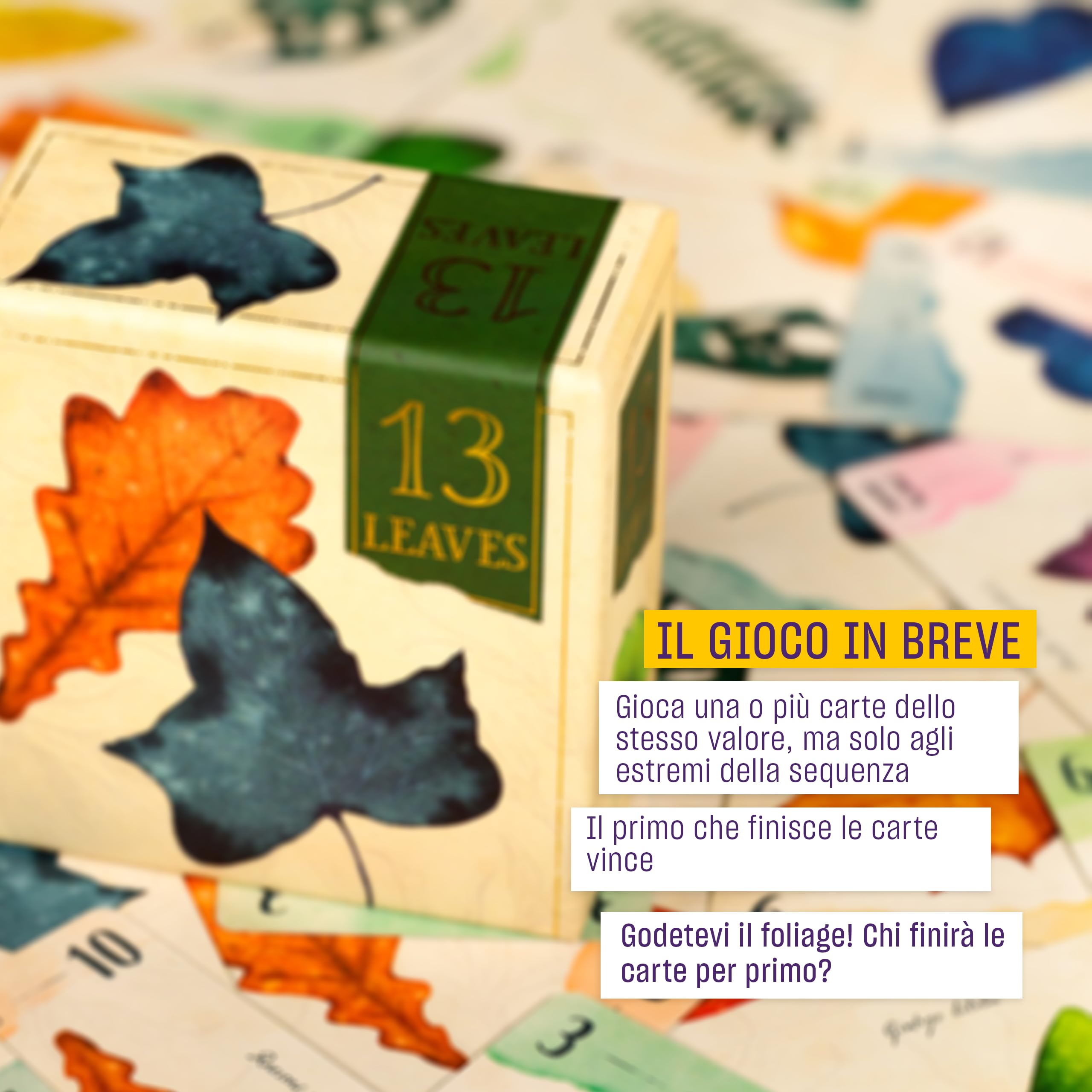 Cranio Creations - 13 foglie, Chi Finirà Per Primo Le Carte? Edizione Italiana