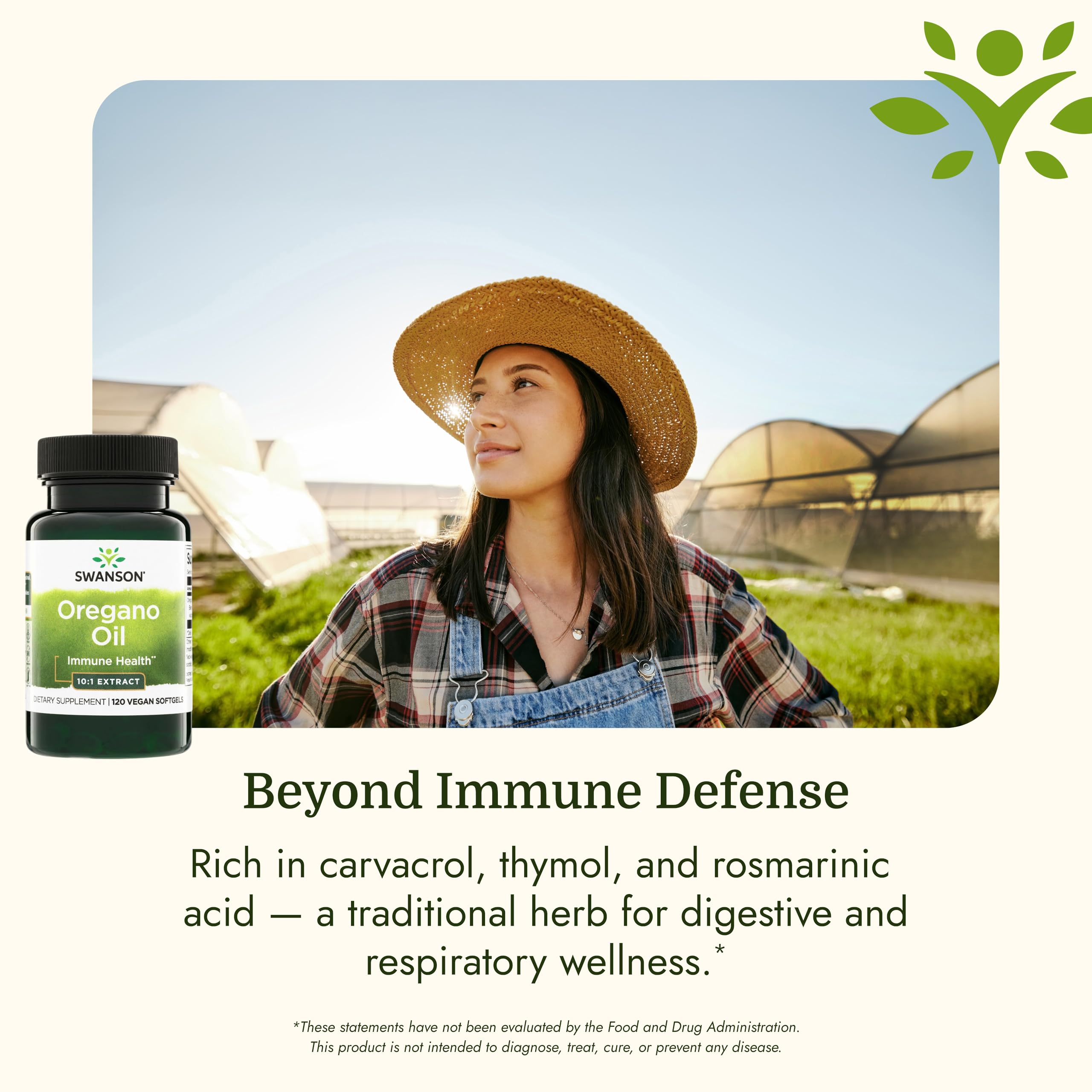 Swanson Premium Oregano Oil 150mg 120 Soft Gels 3