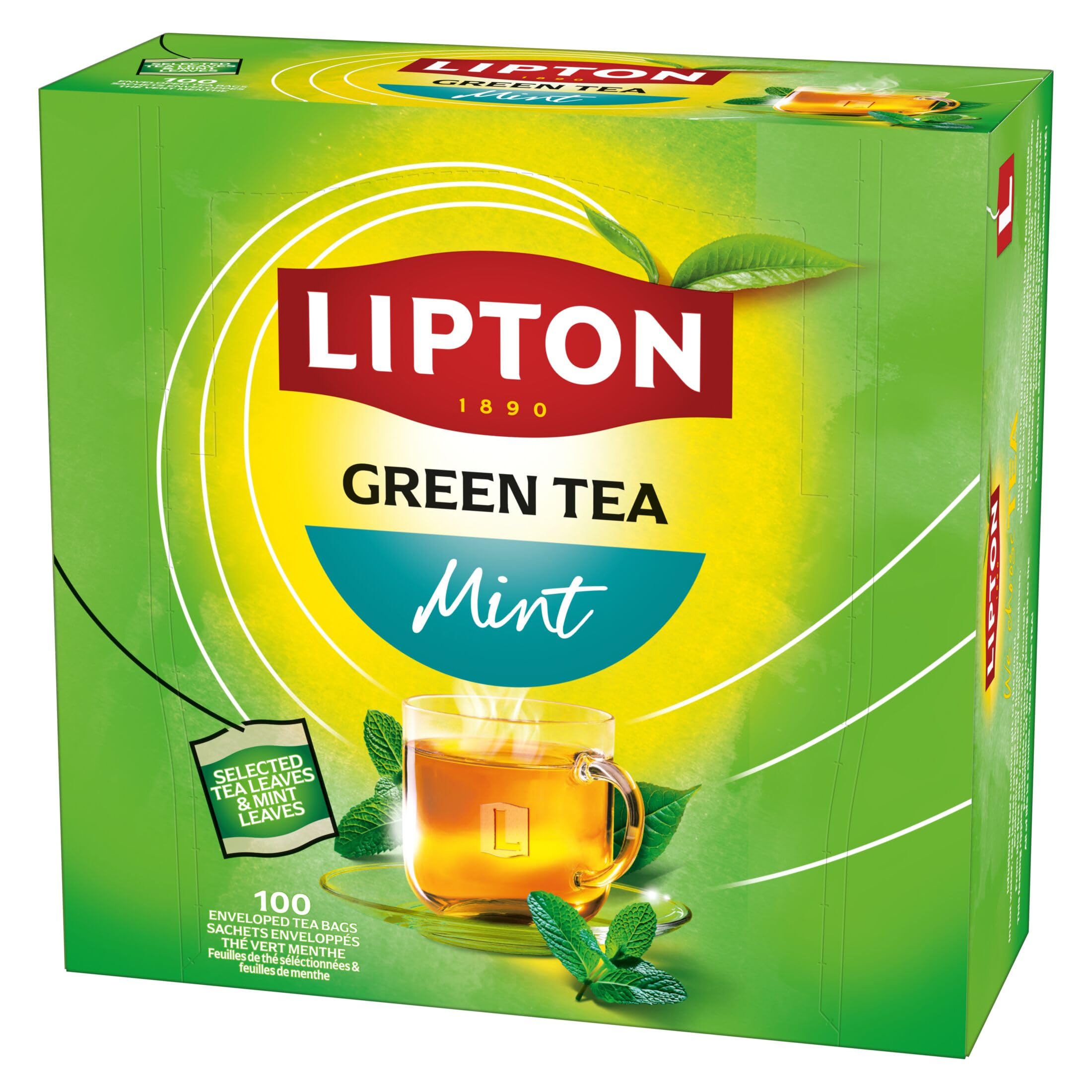 Lipton, Relaxation Selection, Green Tea, Cold or Hot Infusion