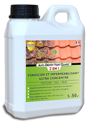 Guard Industrie Anti Dépôt Vert Guard 2en1 Nettoyant Imperméabilisant Invisible