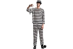 Forum Novelties Men's Prisoner Costume: The Perfect Way to Convict Style
