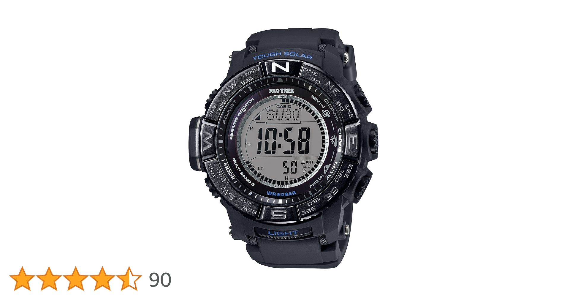Amazon.co.jp: [カシオ]CASIO 腕時計 プロトレック 電波ソーラー