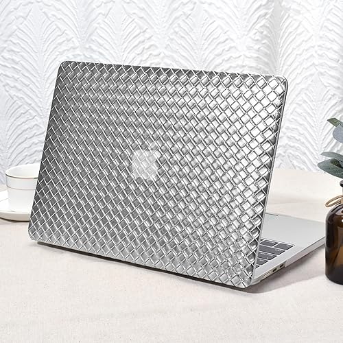 Miniatura 86 de Seorsok Compatible con MacBook Air de 13 pulgadas 2022 2021 2020 2019 2018 versión A1932 A2179 M1 A2337 Touch ID, elegante funda rígida de plástico