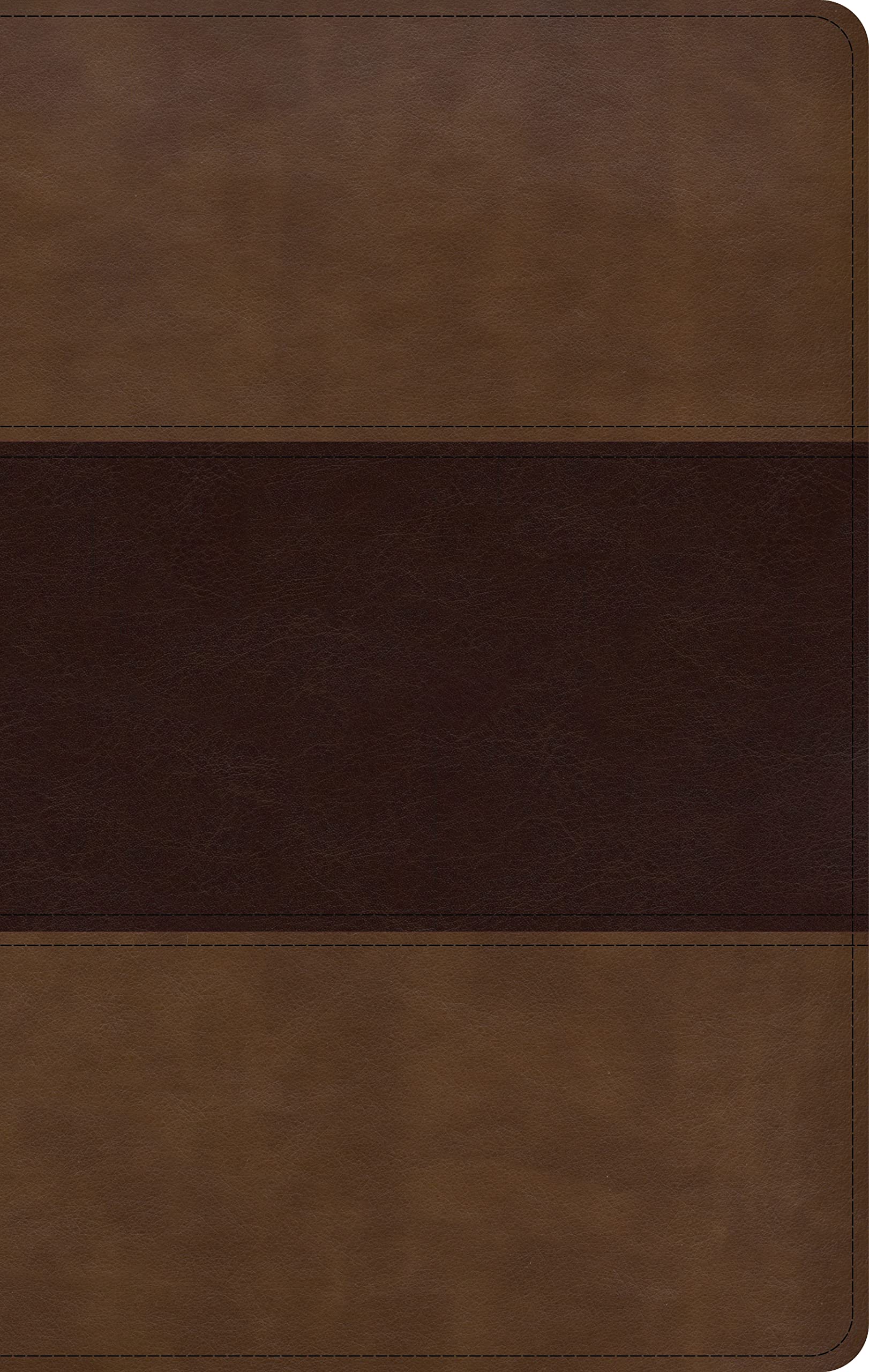 KJV Thinline Reference Bible, Saddle Brown Leathertouch