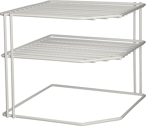 Estante esquinero ayudante Grayline 40316 color blanco Acero Blanco Paquete de 1