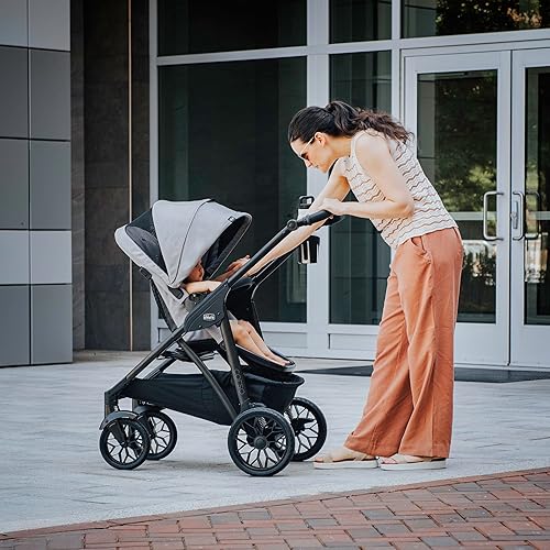 Miniatura 4 de Chicco Corso LE ClearTex - Sistema de viaje modular con cochecito Corso LE y KeyFit Max ClearTex - Combo de asiento y base, cochecito y asiento de