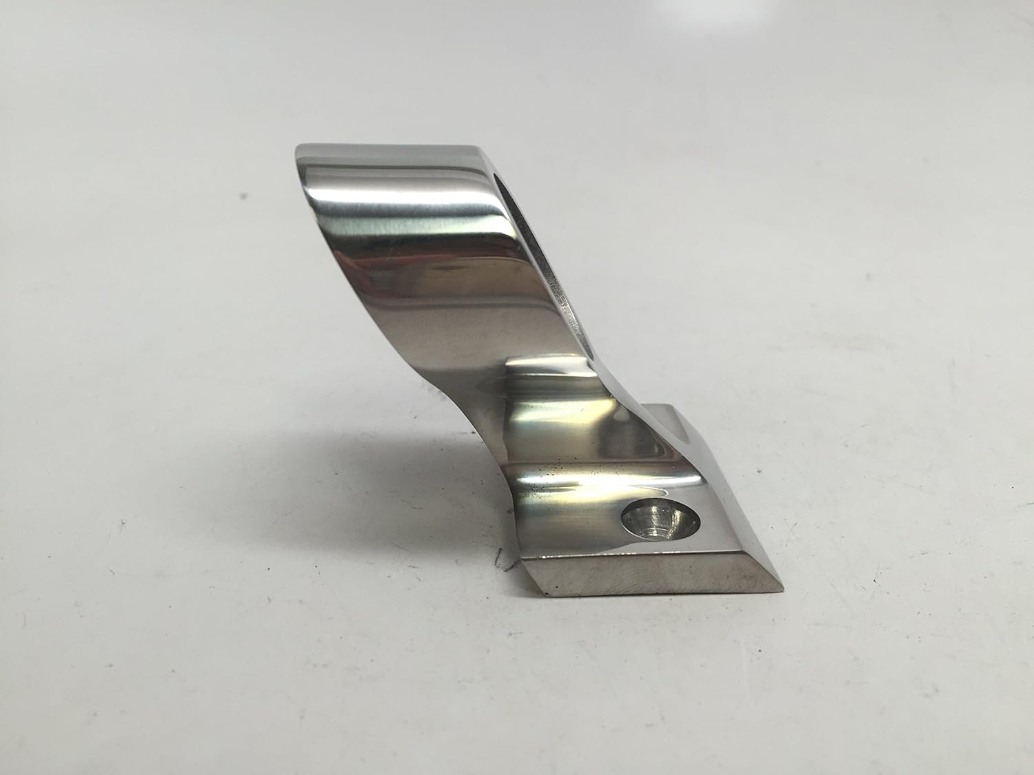 Marine Boat Durable Stanchion Hand Rail Fitting SS 316 60 DEG Center 7/8" 22.2MM