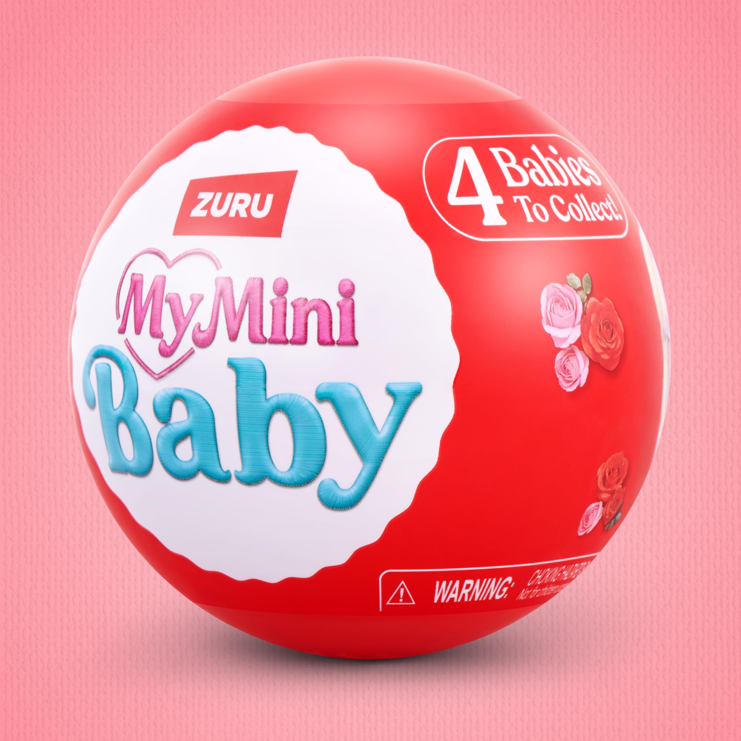 My Mini Baby Sweet Hearts Serie 1 2 Pack de ZURU – Cápsula Sorpresa Coleccionable con Muñeca Bebé, Accesorios y Set de Juego, Juguete Miniatura Realista para Niñas de 3+ Años