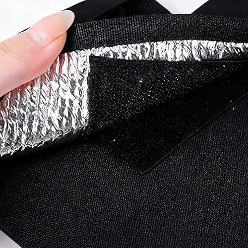 Miniatura 7 de Bolsa de agua para mochila  Vejiga aislada a prueba de fugas de 3L  Funda aislante de hidratación  para camping, correr, ciclismo, mochilero,