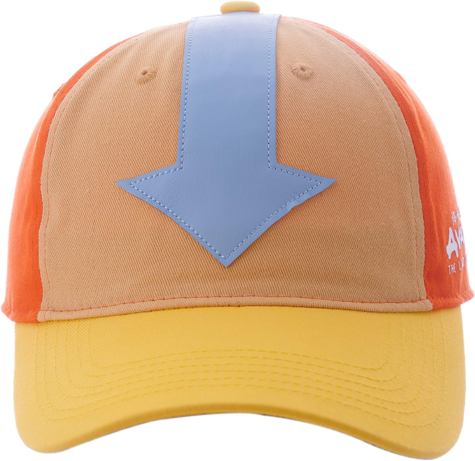 Concept One Avatar The Last Airbender Arrow Mark Cotton Adjustable Snapback Baseball Hat with Curved Brim, Multi, One Size