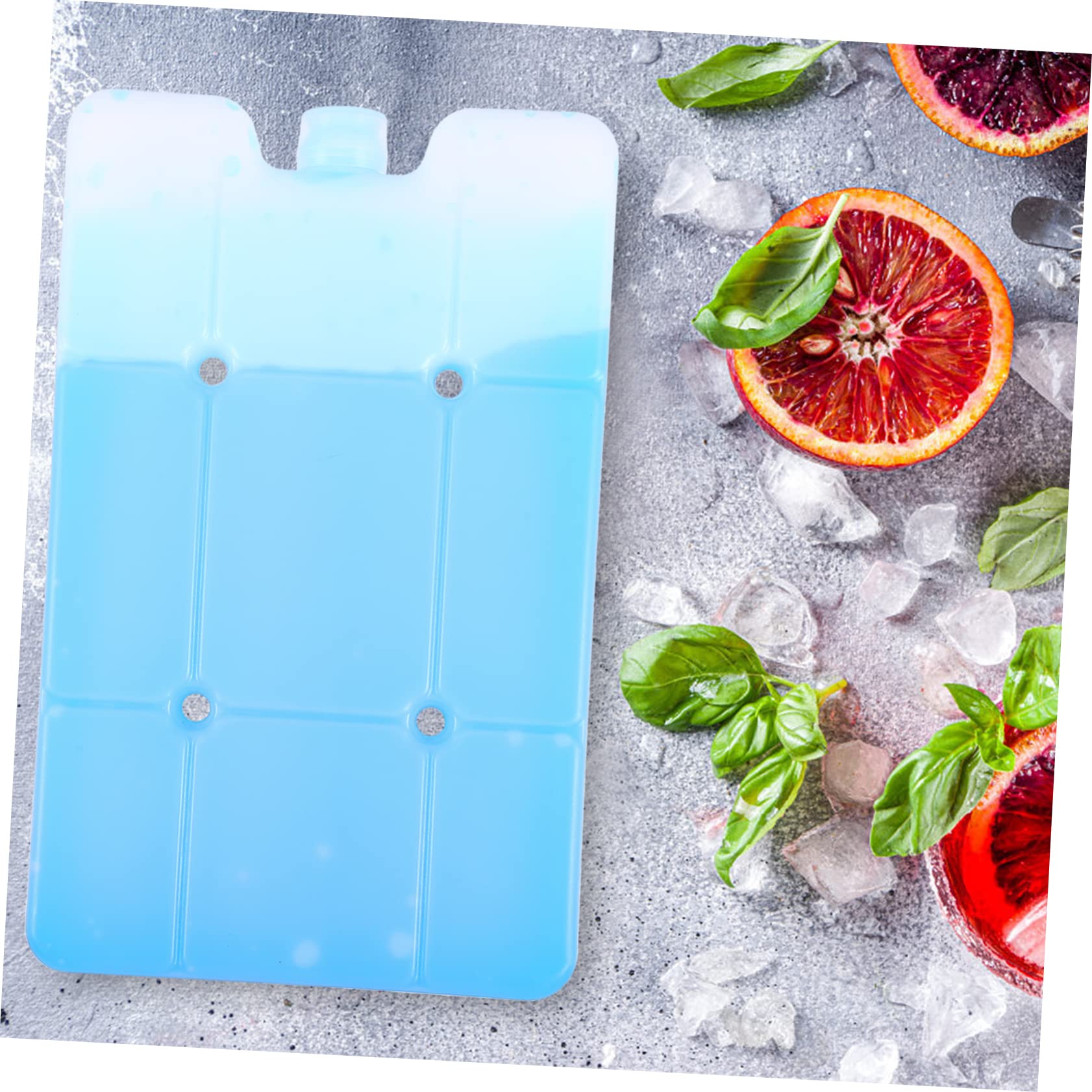 Amosfun 6 Pz Scatola Frigo Frigorifero Portatile Contenitori Per La Conservazione Degli Alimenti Contenitore Del Ghiaccio Refrigeratore Per Alimenti Borsa Del Ghiaccio Portatile Hdpe Blue