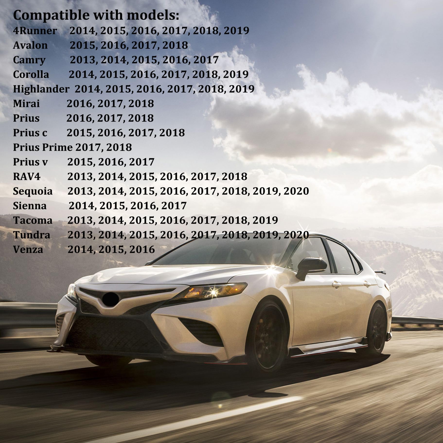 2024 Neueste Karten Update Version Navigation SD Karte 86271-0E076 Kompatibel mit 4Runner Avalon Camry Tundra Corolla Tacoma Highlander Prius RAV4, Sync USA/Kanada Neue Karten