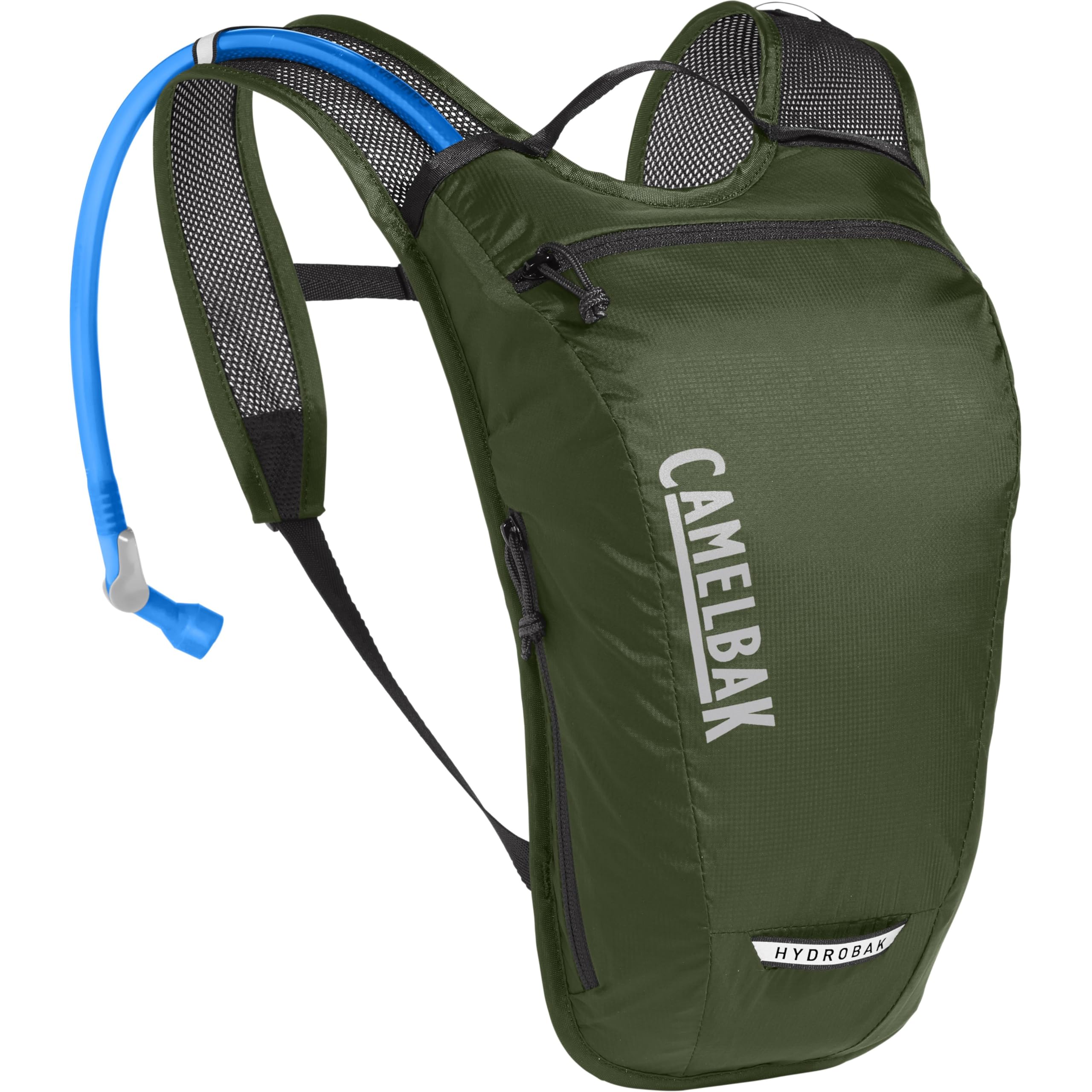 CamelBak Hydrobak Light Hydration Pack – kompaktowa i lekka konstrukcja z pojemnością przekładni 2,5 l, zbiornik Crux 1,5 l, oddychający panel tylny z siatki powietrznej i odblaskowe akcenty