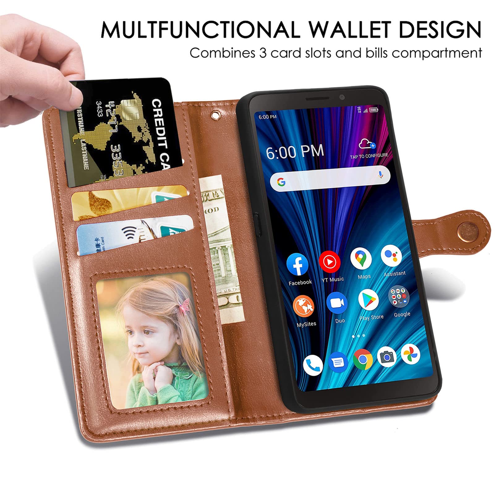 Cover Portafoglio Per Honor 20 Lite / Honor 10i – Con Supporto A Cavalletto, Chiusura Magnetica, Pelle Artificiale, Stampa Gatto (Coppia B1)
