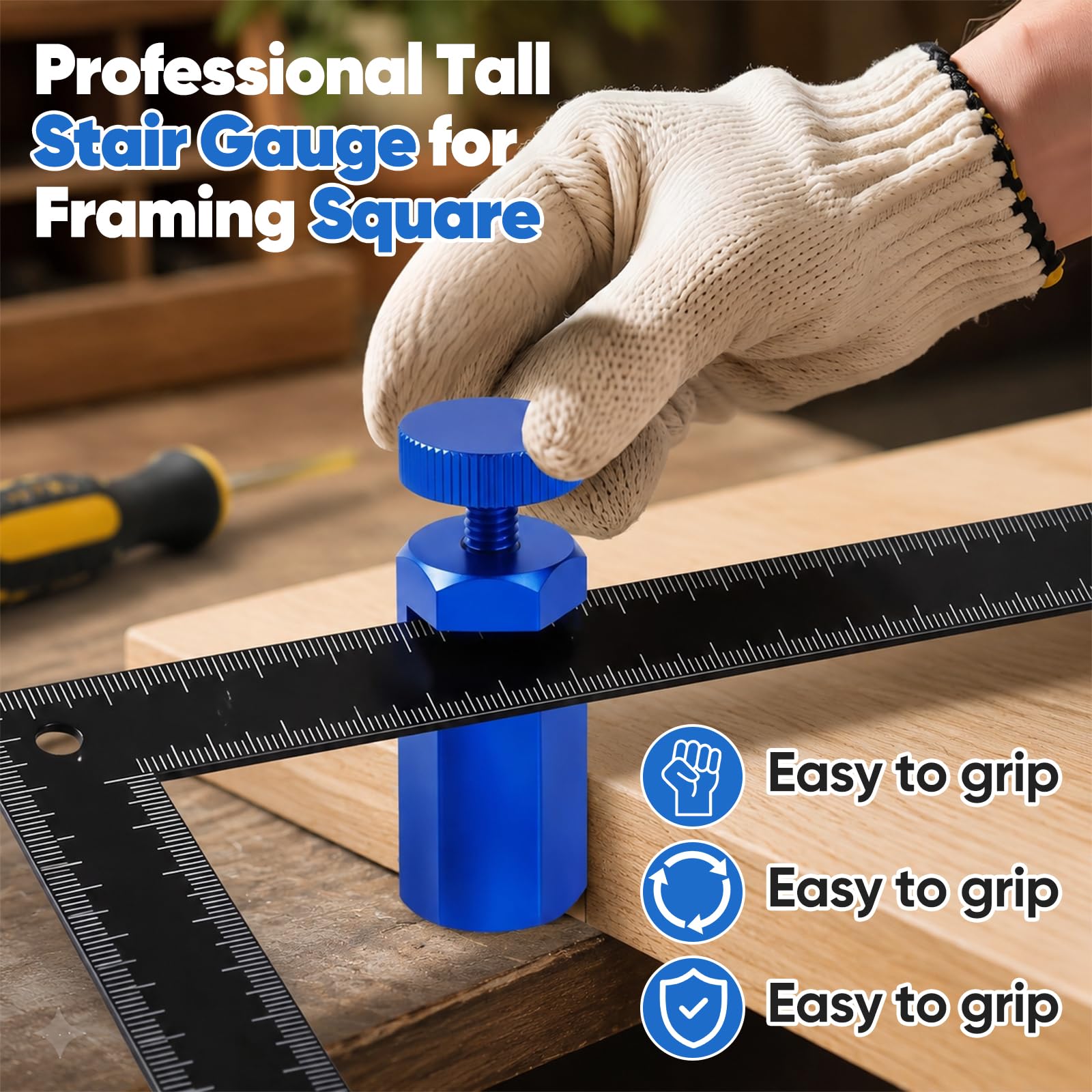 Stair Gauges for Framing - Precise Angles, Easy Marking -4