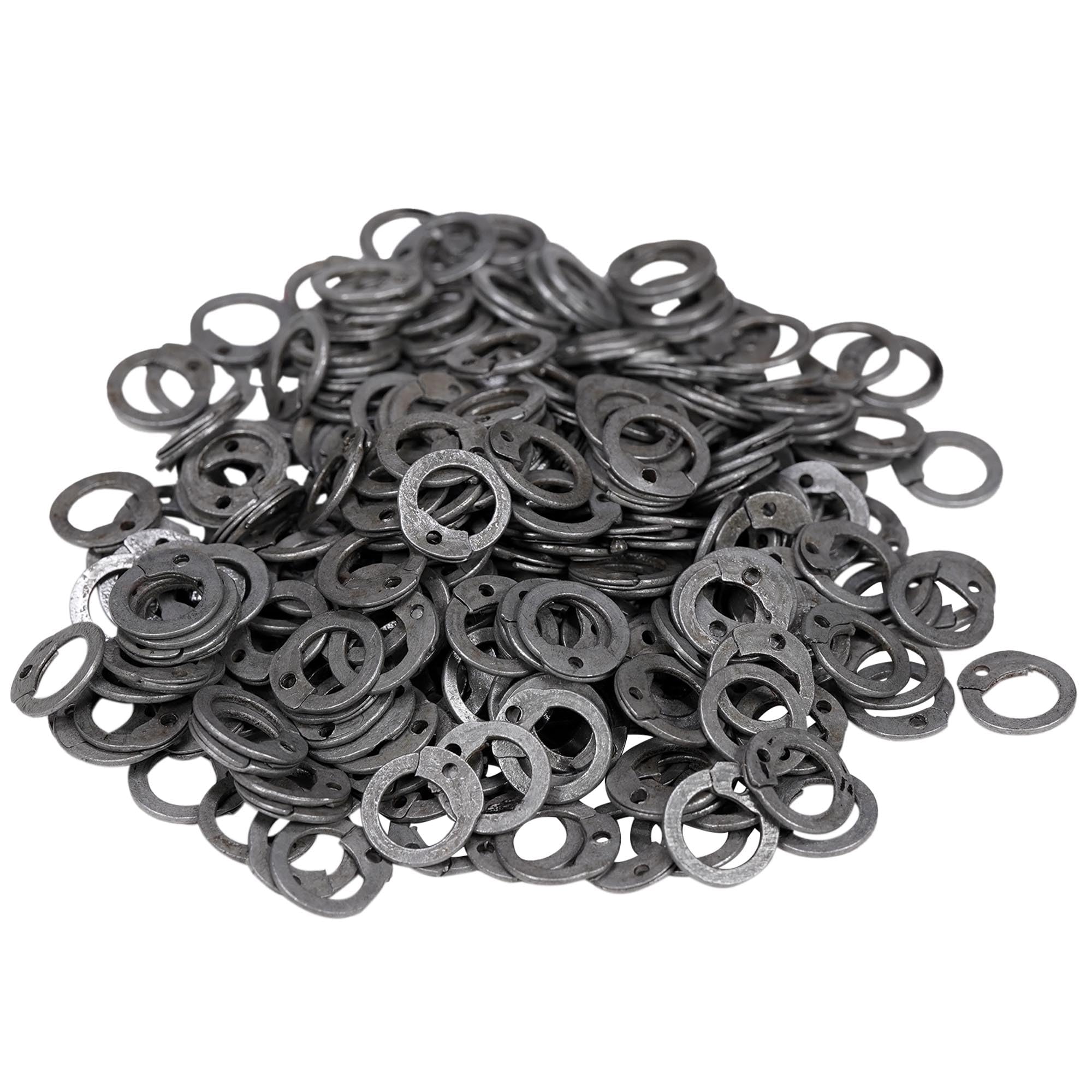 Lord of Battles 200G-1Kg Chainmail Loose Rings for Armor Crafting Perfect for DIY Chainmail Projects & Armor Repairs (1 Kg Mild Steel with Flat Rings
