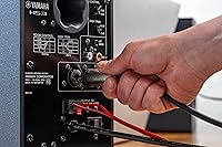 Vista 6 de Yamaha HS3 Monitor de estudio con alimentación en negro, par (HS3 B)