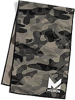 MISSION Original Cooling Towel: Instant HydroActive Cooling Up to 2 Hours, UPF 50+ Protection, Soft Microfiber, Machine Washable