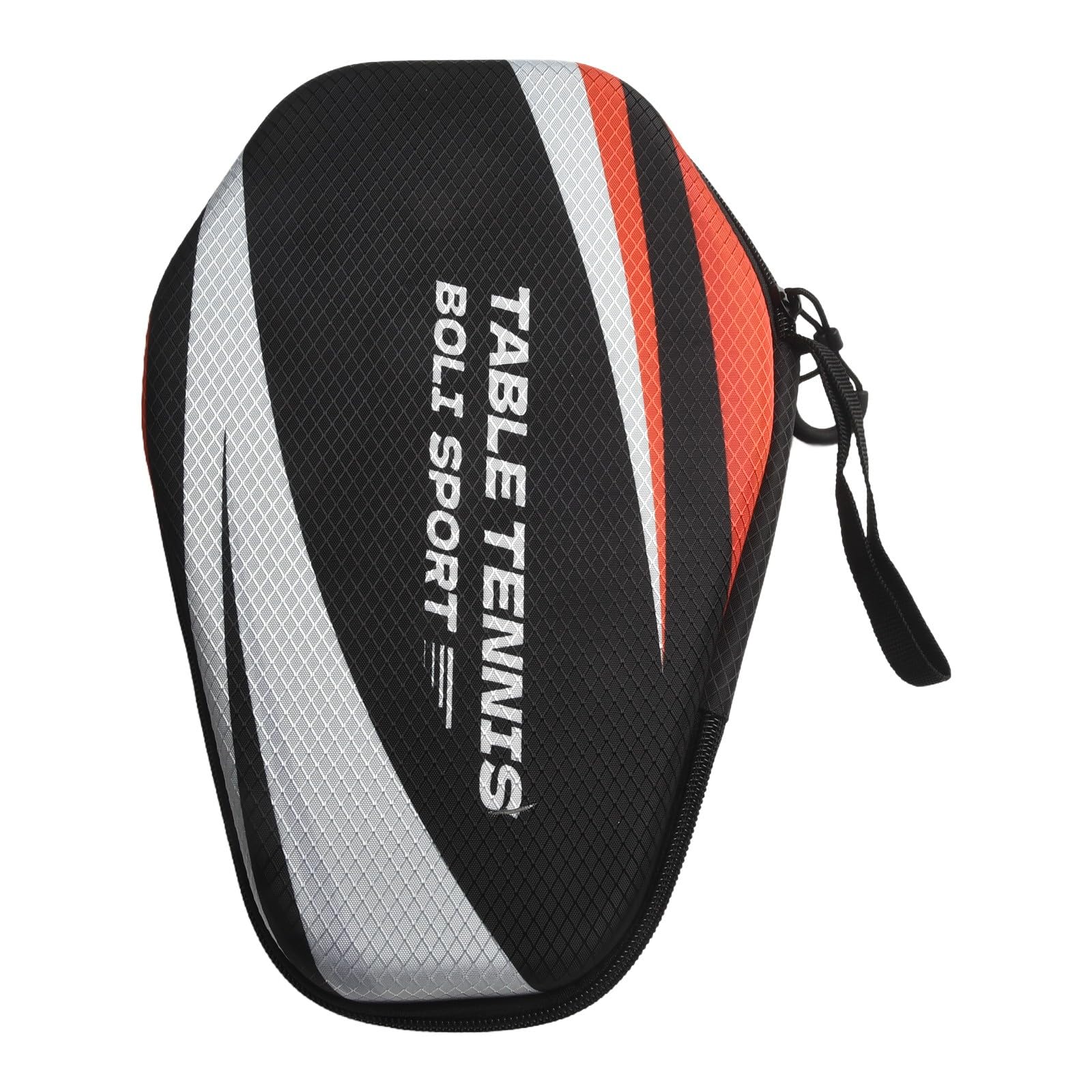 Funda rígida de EVA para raquetas de tenis de mesa, almacenamiento portátil con correa de mano