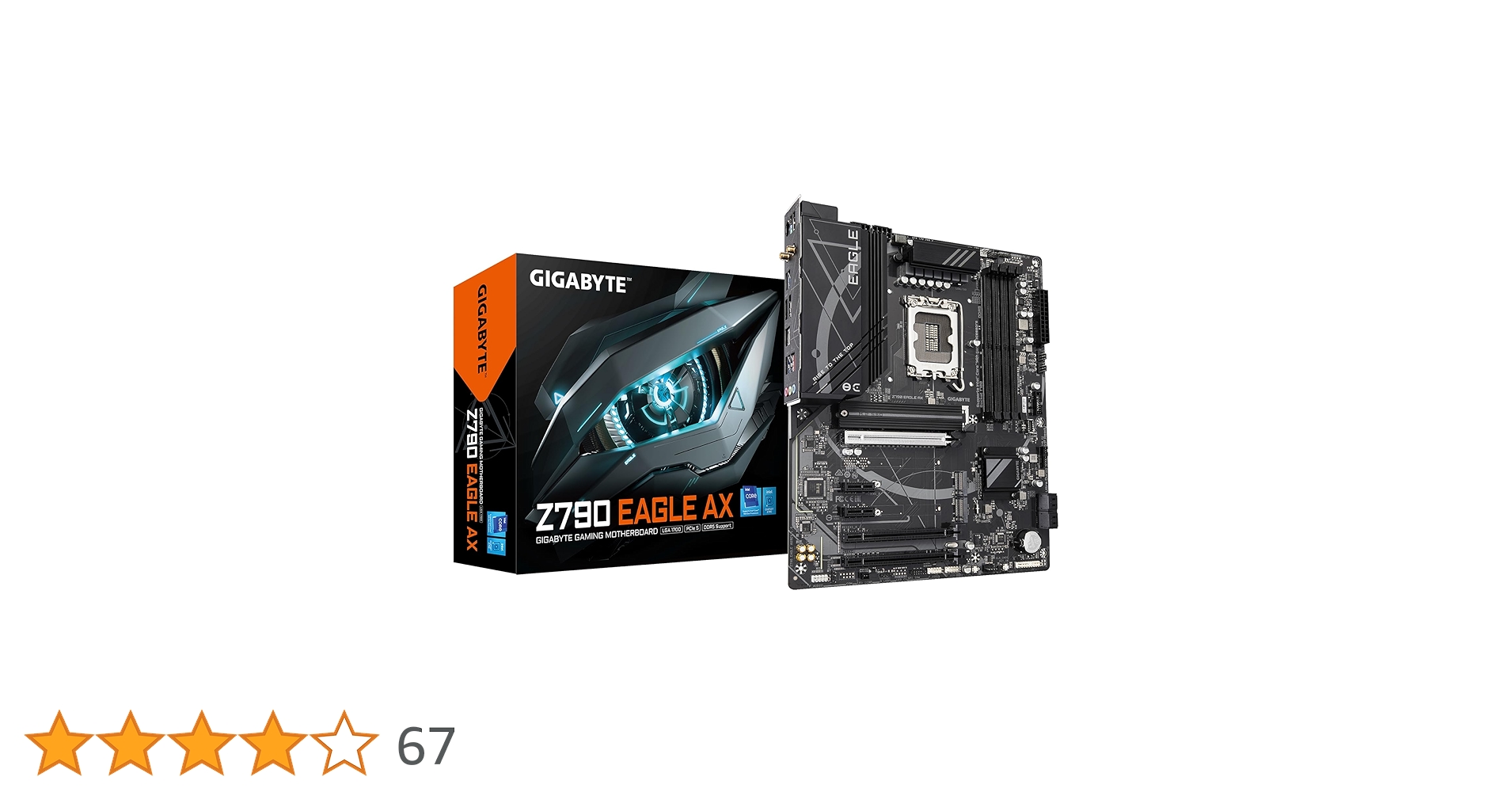 Amazon | Gigabyte Z790 EAGLE AX Intel 1700 ソケットマザーボード