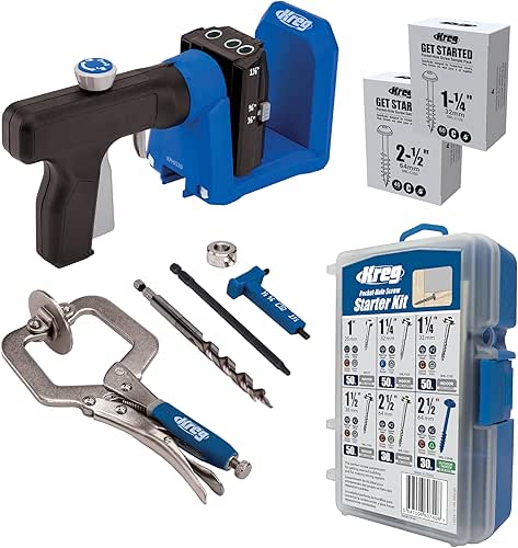 Kreg Pocket-Hole Jig 520PRO - Easy Clamping & Adjusting -