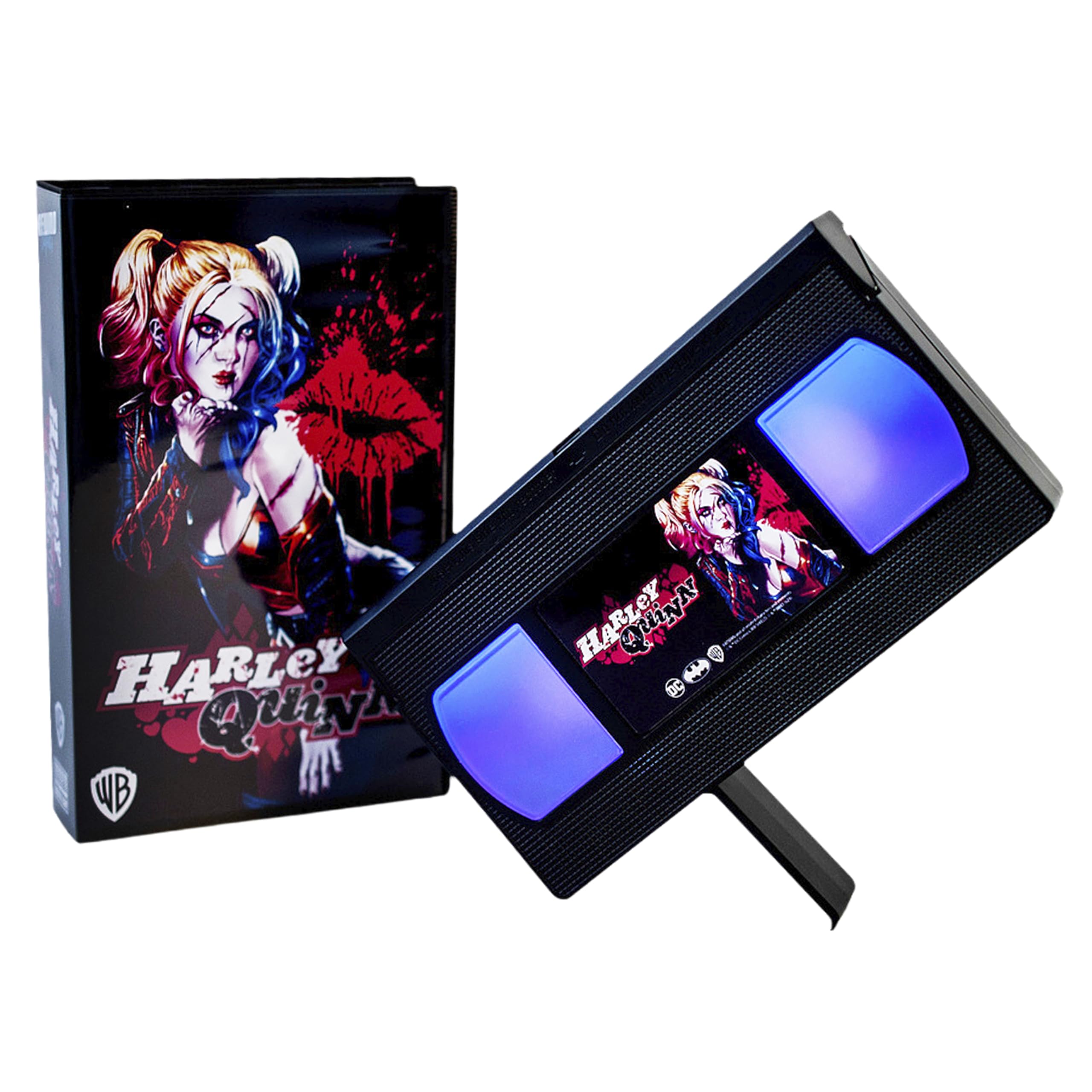 Aaa Merchandise Harley Quinn Rewind Light – Led Video Light Featuring Iconic Dc Supervillain Design – Perfect For Fans Of Dc Comics, And Pop Culture – Ideal Bedroom Or Gaming Room Decor