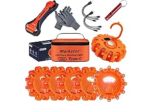 6 Pack Emergency Road Flares: Illuminating Roadside Safety