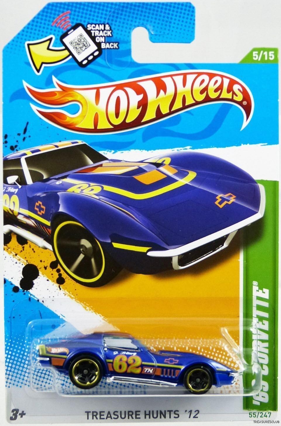 Hot Wheels 2012 Treasure Hunt '69 