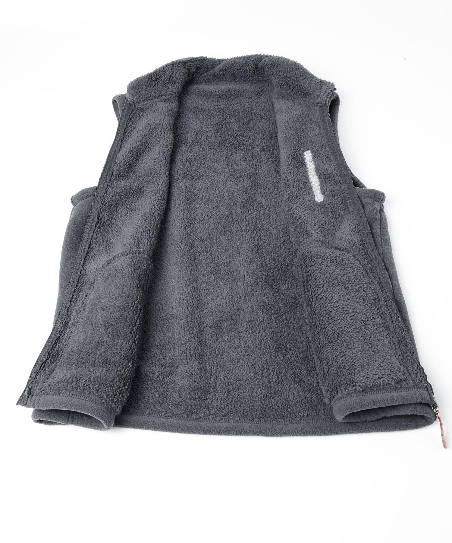 Homme Polaire Automne Hiver Veste Polaire légère Gilet Respirant Micropolaire Anti Peluche Manteau Zipée Sport Veste de Photographie D'extérieur avec Poches Zippées Veste de Randonnée