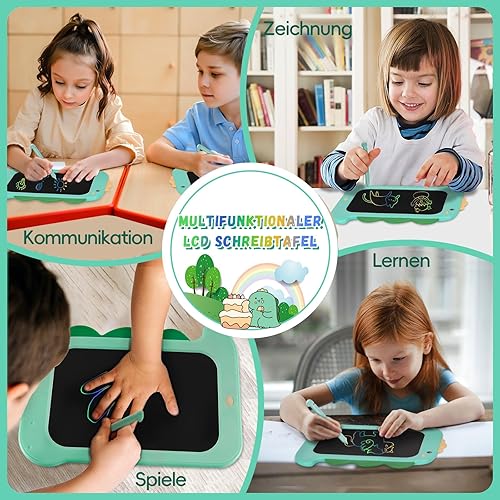 Miniatura 5 de bemece Tableta de escritura LCD para niños, tablero de dibujo de garabatos de pantalla colorida de 8.5 pulgadas, tableta de dibujo electrónica