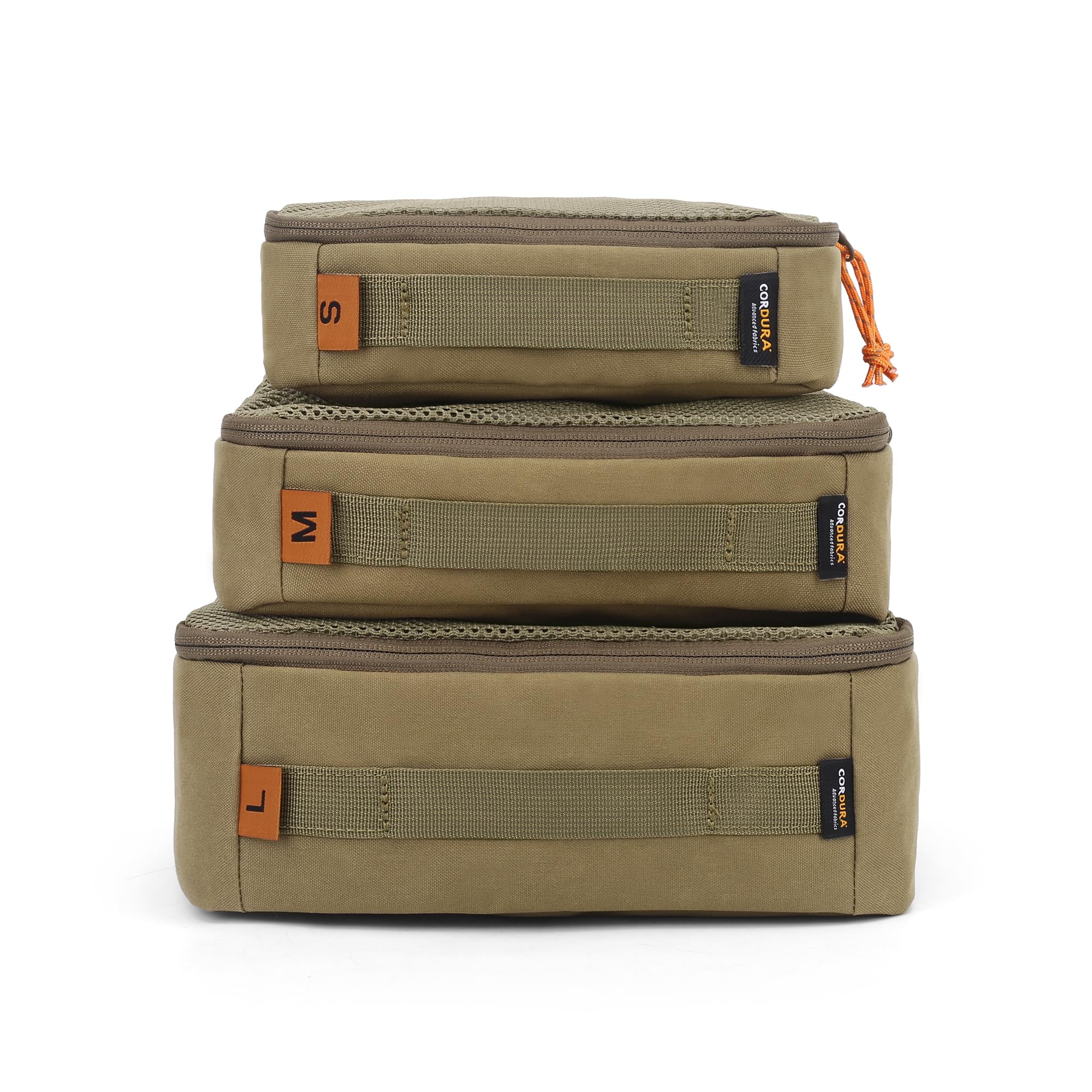 Packing Cubes for Travel, 3 Pack Cordura Tactical Luggage Organizer Bags Set for Outdoor…