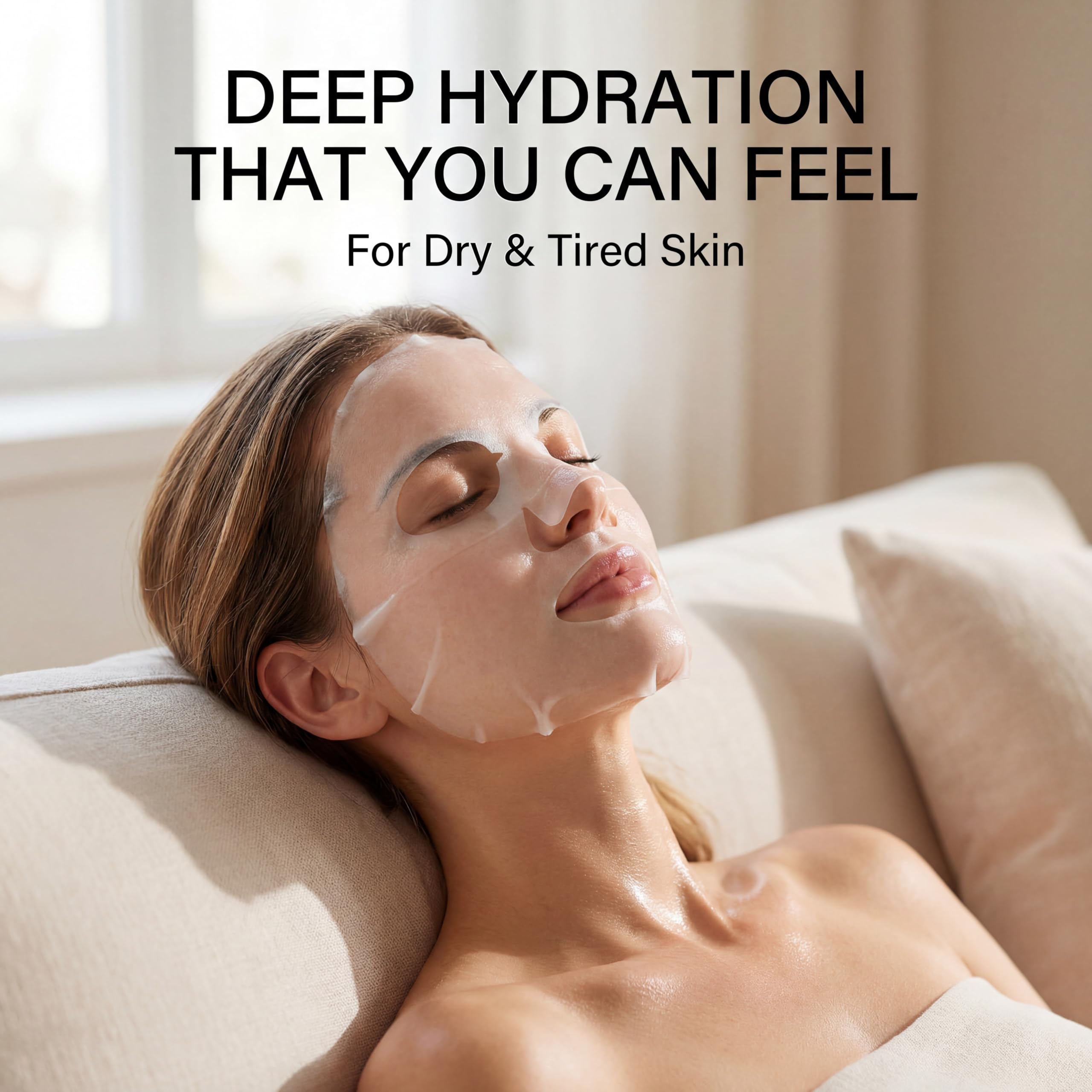 Amazon.com : VSHELL Hyaluronic Acid Face Sheet Mask – Hydrating