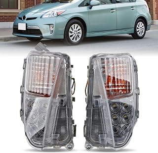 Front Bumper Fog & Turn Signal Lamp Kit for Toyota Prius (2012-2015)