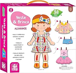 Alinhavo Veste E Brinca Madeir