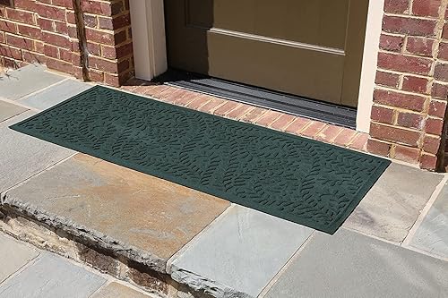 Miniatura 5 de Bungalow Flooring Waterhog - Tapetes ppuerta fabricados en EE. UU., duraderos y decorativos, antideslizantes, pinteriores y exteriores, no pasa el