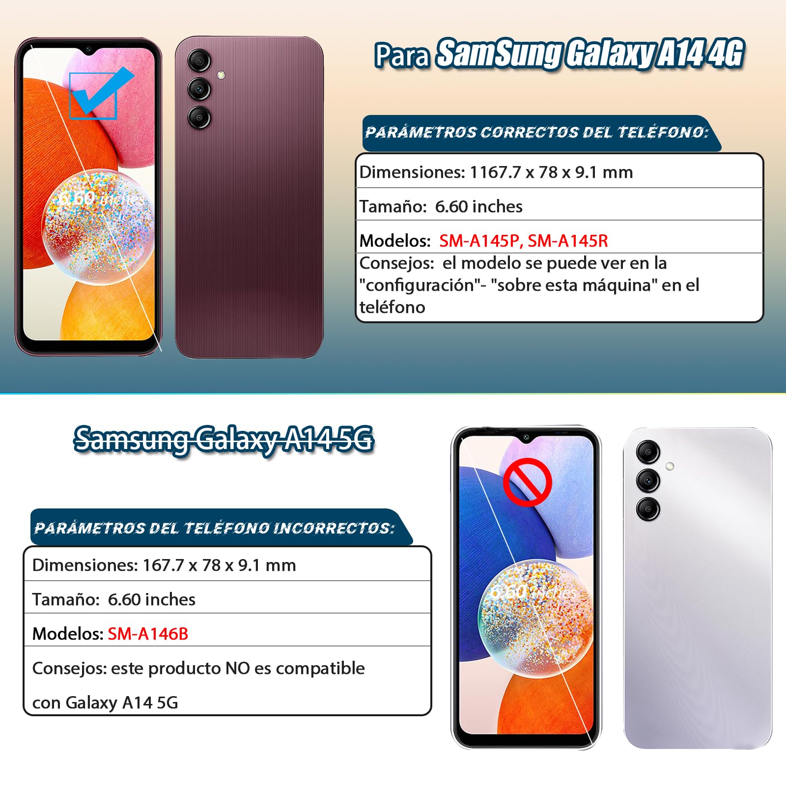 RongZy Pantalla para Samsung Galaxy A14 4G SM-A145p/A145R 2023 Táctil LCD de Repuesto Ensamblaje Digitalizador Reemplazo para Samsung Galaxy A14 4G con Herramientas de Reparación(Negro con Marco)