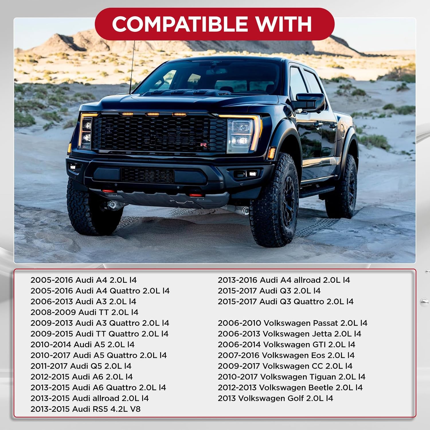 Set of 4 Ignition Coil Pack UF575 and Iridium Spark Plugs PFR7S8EG 4 Pack Compatible with Audi A3 A4 A5 A6 Q3 TT Quattro Q5 TT VW CC Eos GTI Beetle Golf Jetta Passat 2.0L L4 4.2L V8