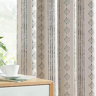 Vangao Boho Blackout Curtains 84 Inches Long for Bedroom Living Room Geo...