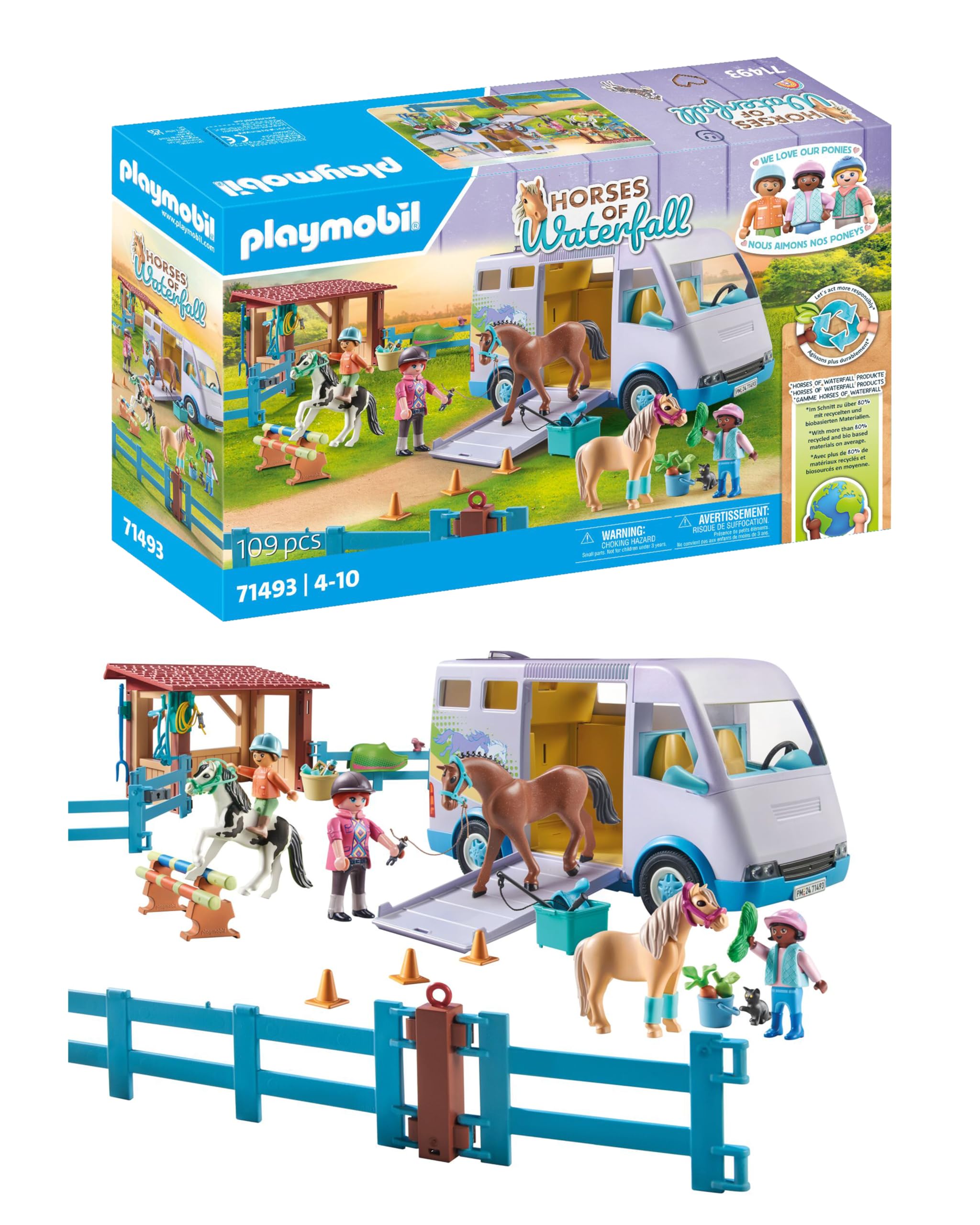PLAYMOBIL Horses of Waterfall Mobile Reitschule