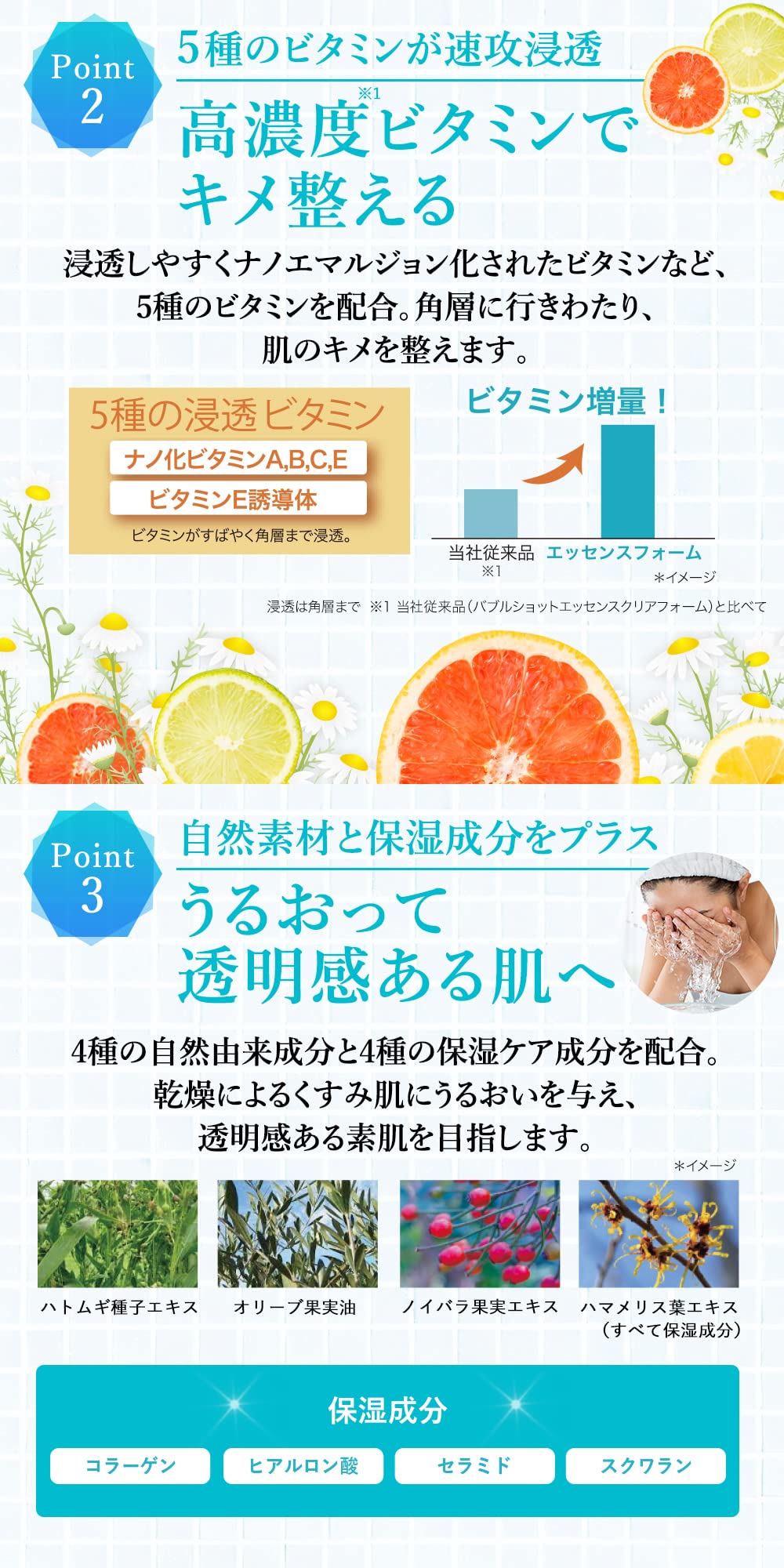 Amazon | LDK7月号掲載 エクスキン ビタミン 濃密 泡 洗顔 日本製 130g