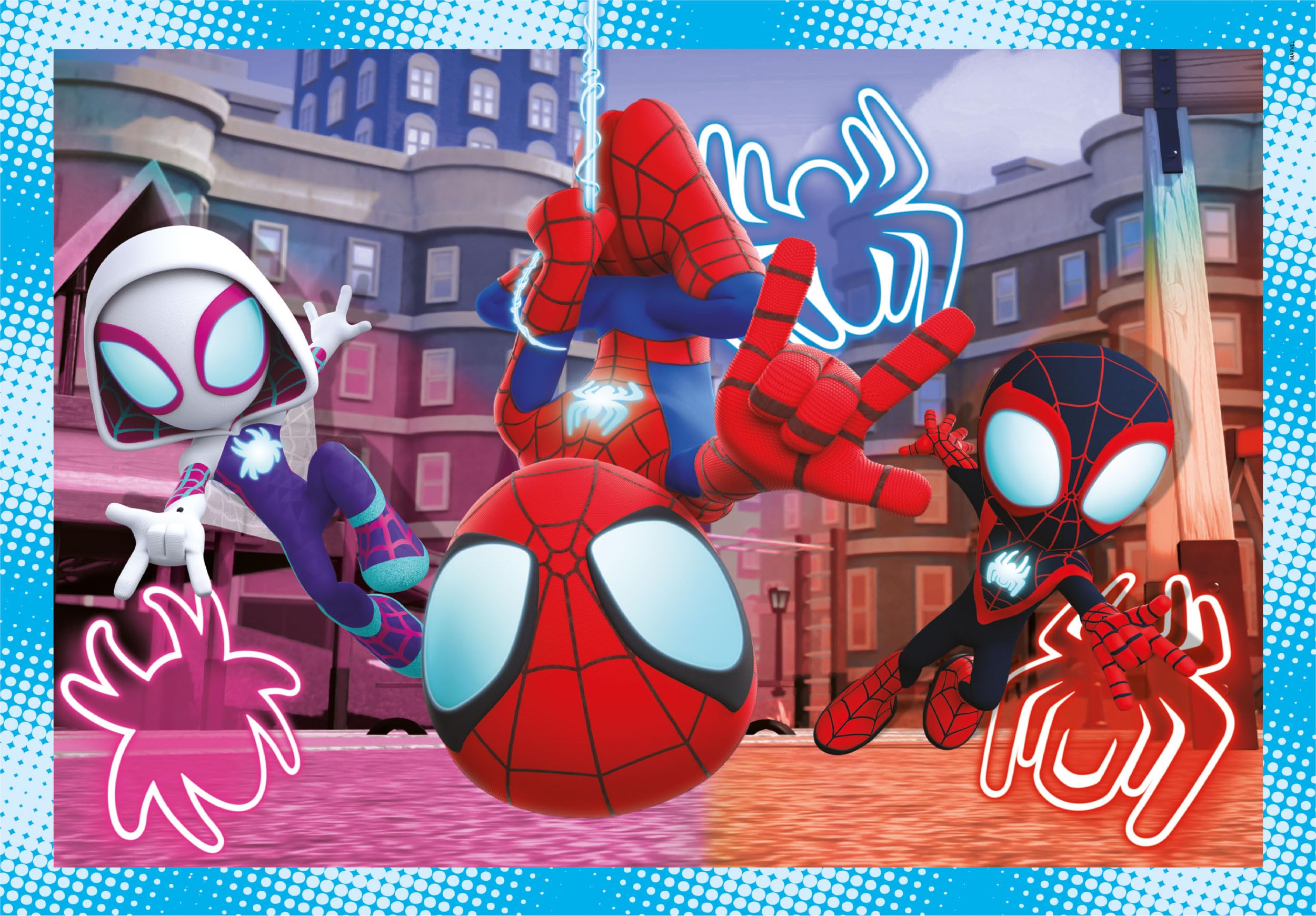 Puzzles Años Puzzle En Clementoni Marvel Spidey 12+16+20+