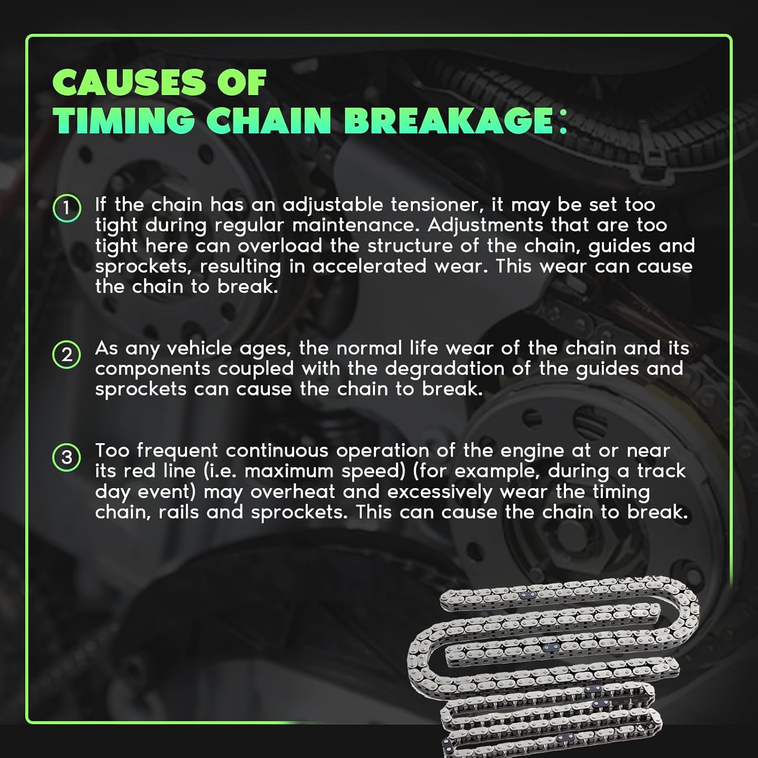 SCITOO Engine Timing Chain With Water Pump Kit Replaces for Lincoln Aviator 2003-2005 4.6L TK6046D 90387SF 76150 76098 WP125-6050