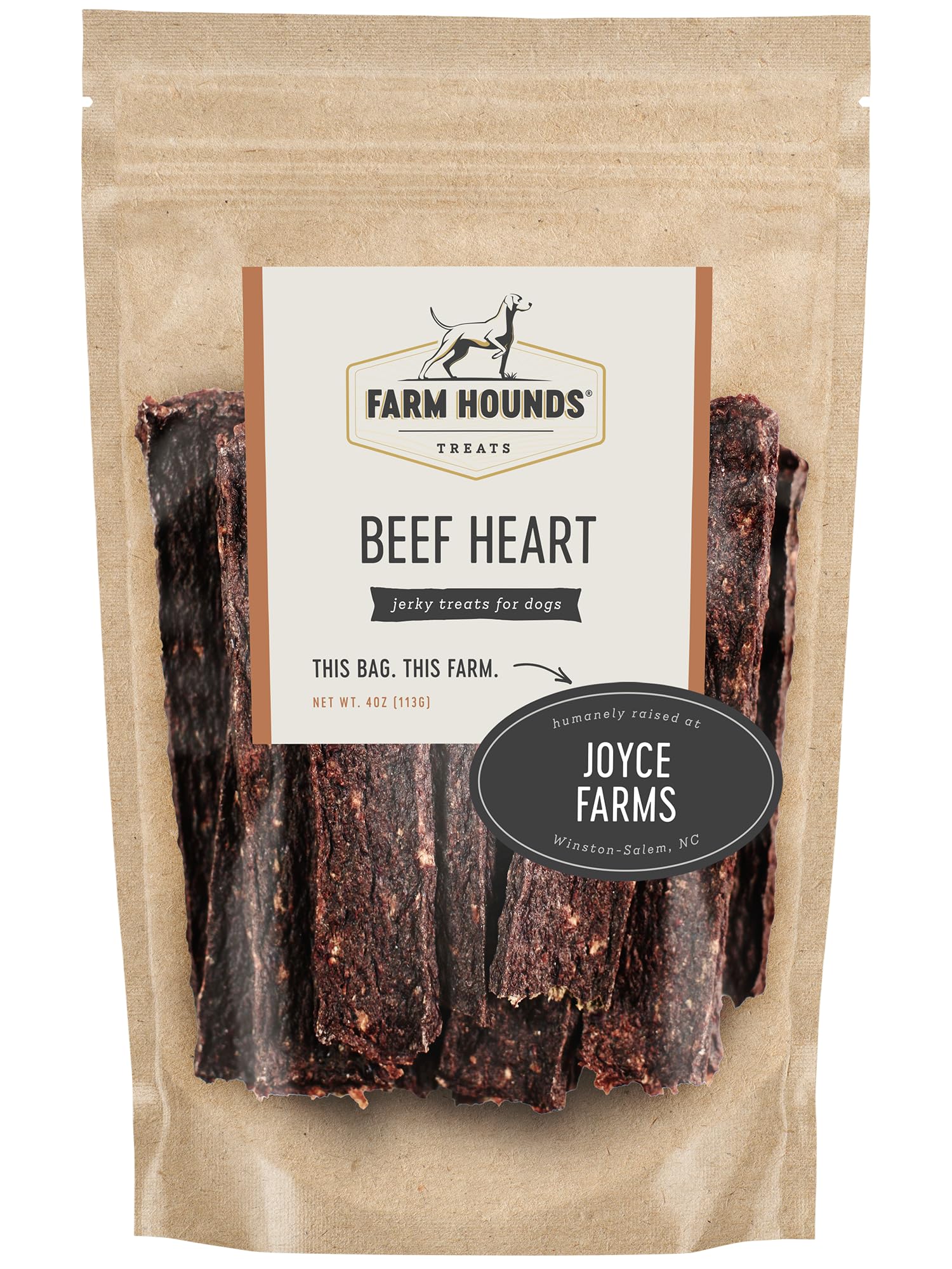 Farm Hounds Beef Heart Jerky Treats
