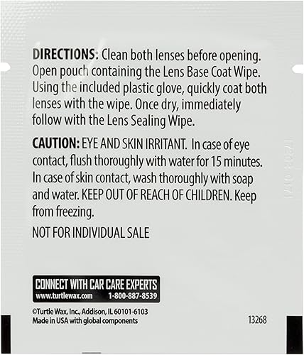 Miniatura 9 de Turtle Wax 51768 Kit de restaurador de faros delanteros de limpieza restaura el brillo, (versión antigua)